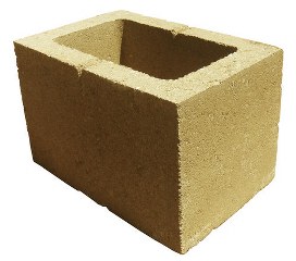 BLOCK NW 12X8X8 HALF CORED