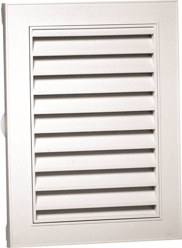12X18 VINYL LOUVER ASPEN WHITE 117 WHITE ROYAL EP RBP