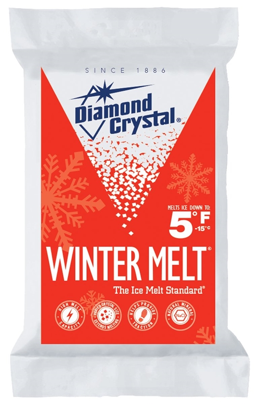 50# BAG ROCK SALT - ICE MELT