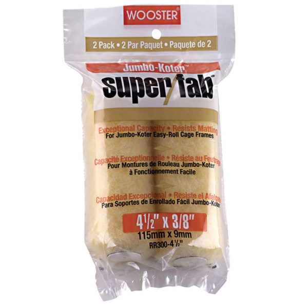 WOOSTER SUPER ROLLER CVR 4.5 3 /8 2PK                   431055"