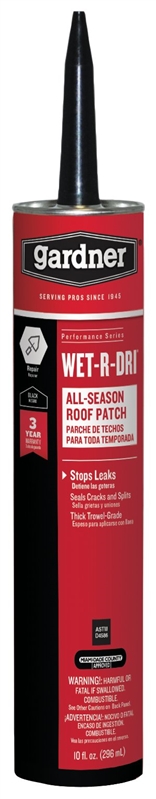 CEMENT ROOF PLSTC WET DRY 11OZ BLACK JACK