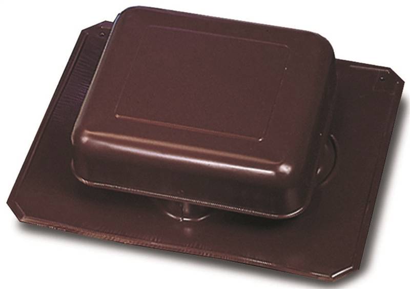 R50A ALUMINUM ROOF LOUVER BROWN GAF