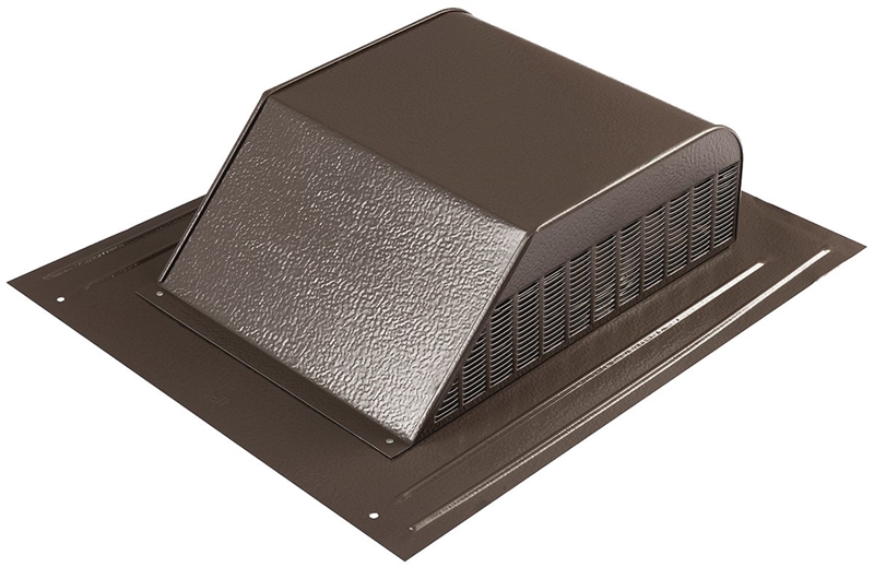 SSB SLANTBACK ROOF LOUVER BROWN GAF ALUMINUM