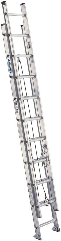 24'ALUM EXT LADDER 300# TYPE IA WERNER D1524 LOUISVILLE AE2224