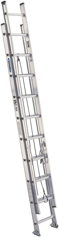 40'ALUM EXT LADDER 300# TYPE IA LOUISVILLE AE2240 WERNER D1540