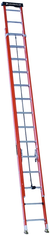 28' FG EXT LADDER 300# TYPE IA WERN D6228-2 LOUISVILLE FE3228