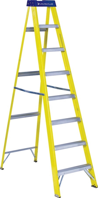 8' FG STEP LADDER 250# TYPE II LOUISVILLE FS2008 WERNER 6008