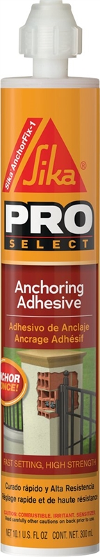 SIKA ANCHORFIX-1 2 PART ACRYLIC FAST SET ANCHORING ADHESIVE