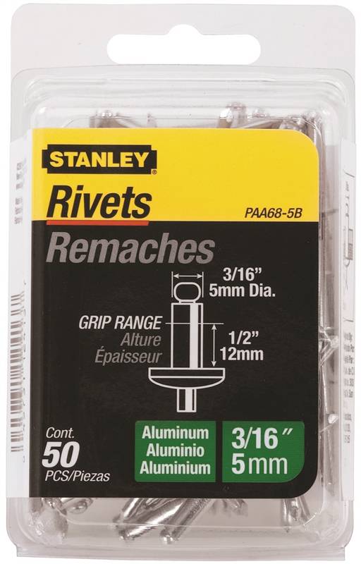 RIVET 3/16X1/2IN ALUMINUM