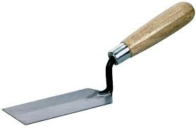 TROWEL MARGIN 5X2INCH WOOD HDL