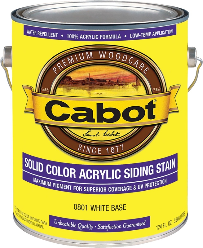 CABOT 0801 PROVT SLD ACRYL BASE WHITE REPLACES 0601      442088