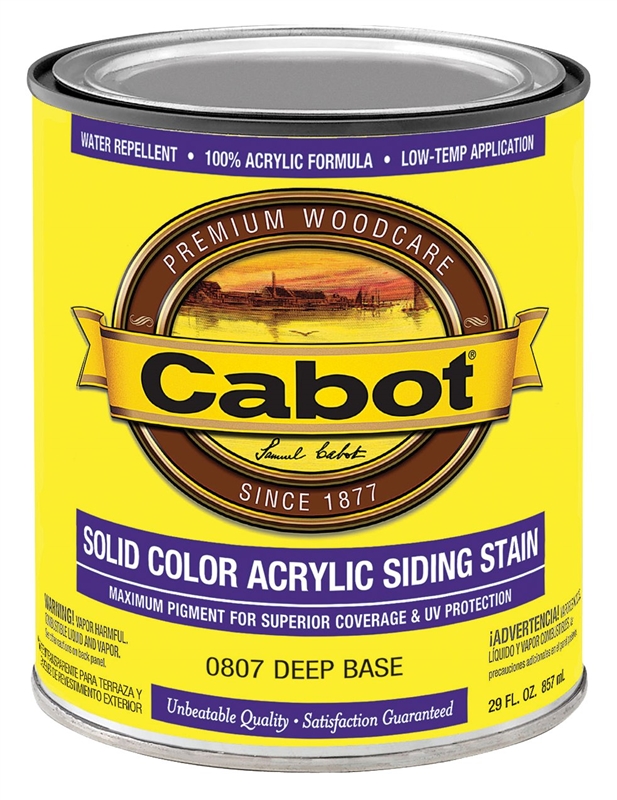 CABOT 0807 PROVT SLD ACRYL QT - DEEP BASE