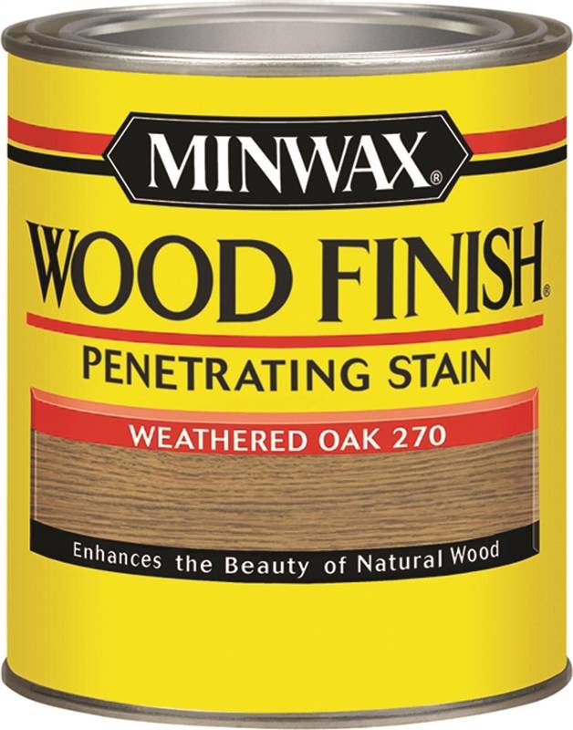 MINWAX 270 WD STAIN WEATHER OAK QT.