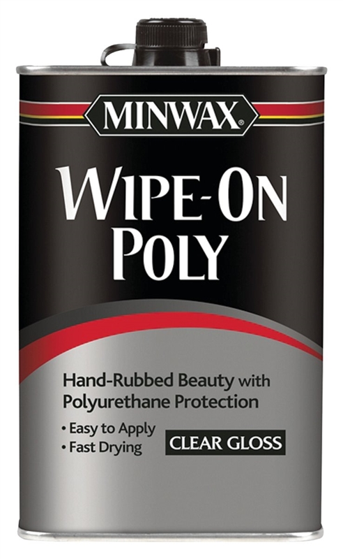 MINWAX WIPE-ON POLY CL GLOSS-PT
