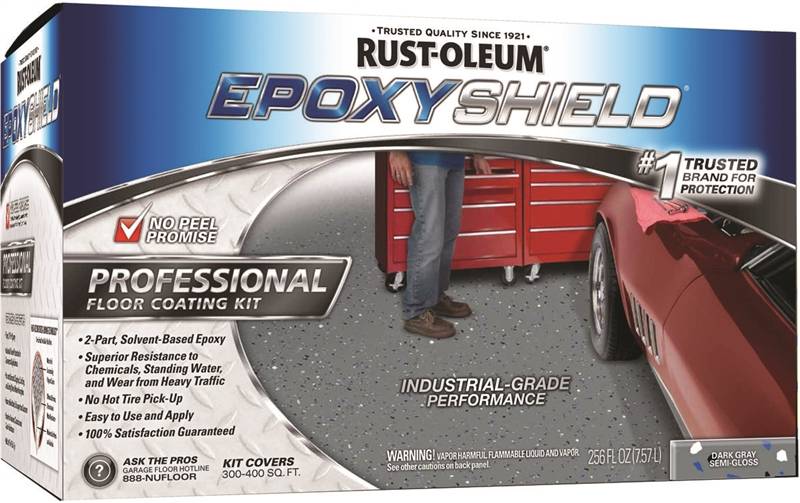EPOXY SHIELD PRO DARK GRAY    - 2GAL KIT / SEMI-GLOSS