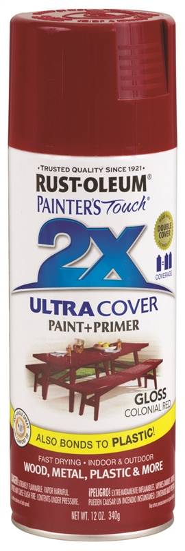 PTR TCH 2X COLONIAL RED SPRAY ULTRA COVER AERO 12OZ GLOSS