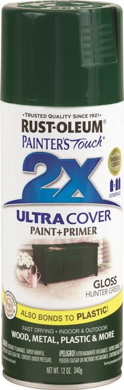 PTR TCH 2X HUNTER GREEN SPRAY ULTRA COVER GLOSS AERO 12OZ