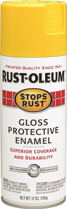 RUSTOLEUM AERO SUN YELLOW 12OZ SPRAY