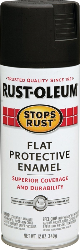 RUSTOLEUM AERO FLAT BLACK SPRAY