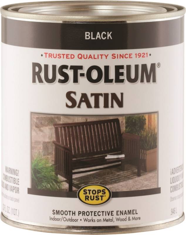 RUSTOLEUM SATIN BLACK 441662