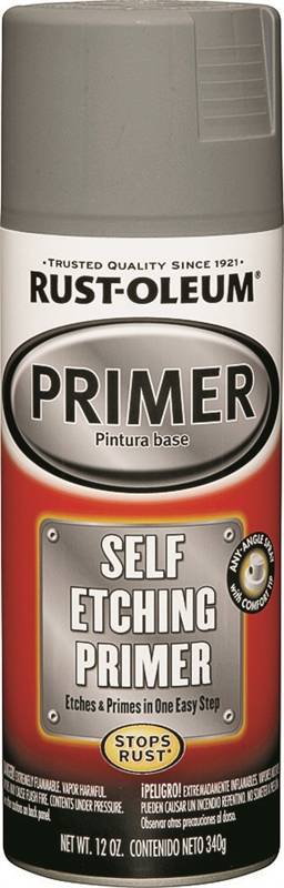 RUSTOLEUM SELF ETCHING PRIMER SPRAY   DARK GREEN