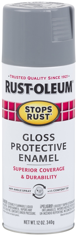 RUSTOLEUM AERO SMOKE GRAY 12 OZ SPRAY                    441622