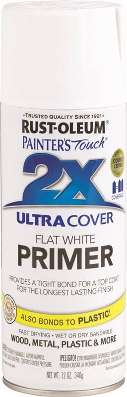 PTR TCH 2X WHITE PRIMER SPRAY ULTRA COVER AERO 12OZ