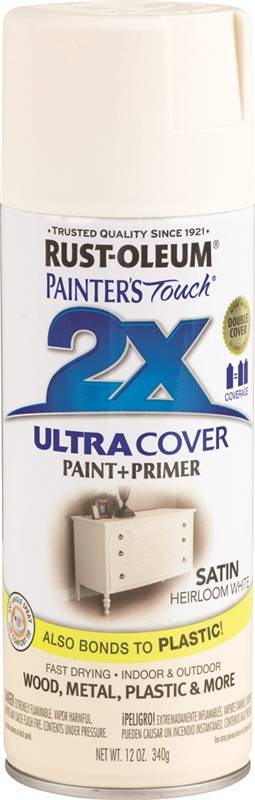 PTR TCH 2X HEIRLOOM WHITE SPRAY ULTRA COVER SATIN 12OZ