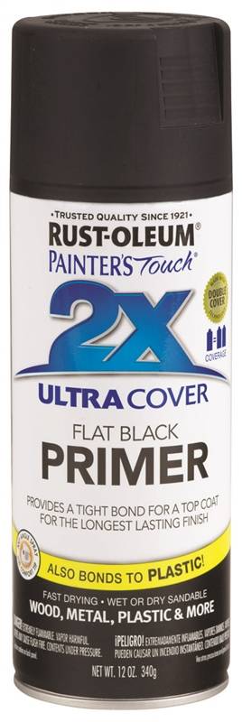 PTR TCH 2X BLACK PRIMER SPRAY ULTRA COVER AERO 12OZ