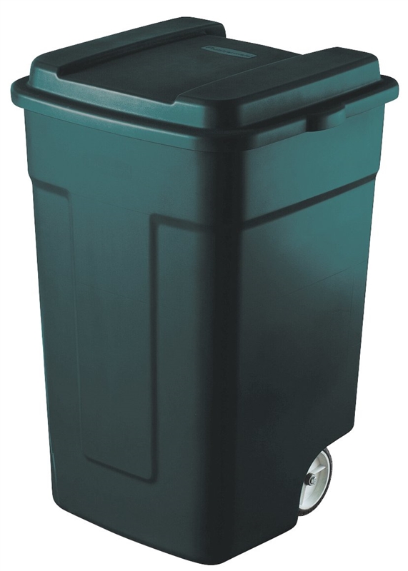 RUBBMD 50GAL WHEEL TRASH CAN GR 2-85100