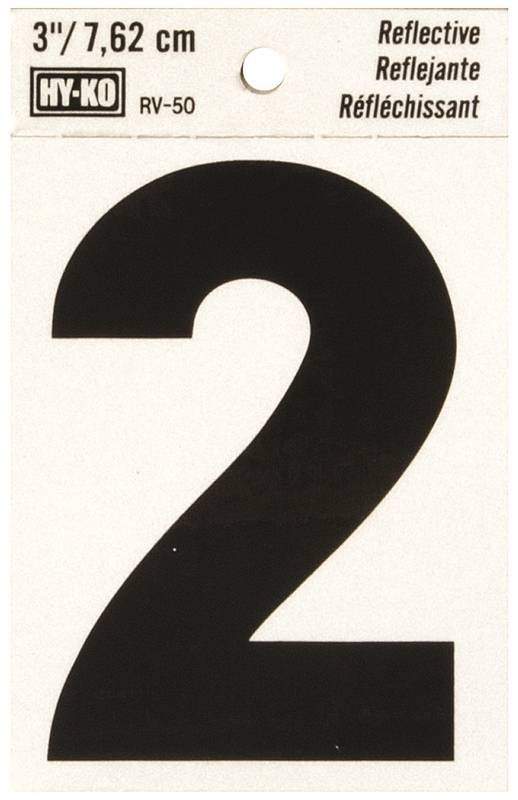 3 REFLECTIVE NUMBER 2 "