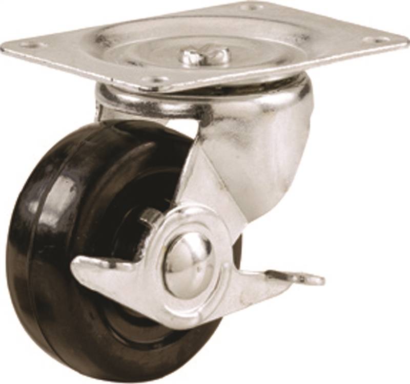 9511 3 SWVL RUBBER WHL CASTER "