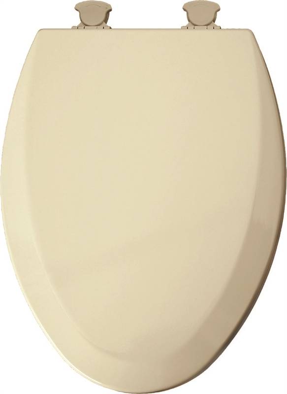 TOILET SEAT ELONG WOOD BONE