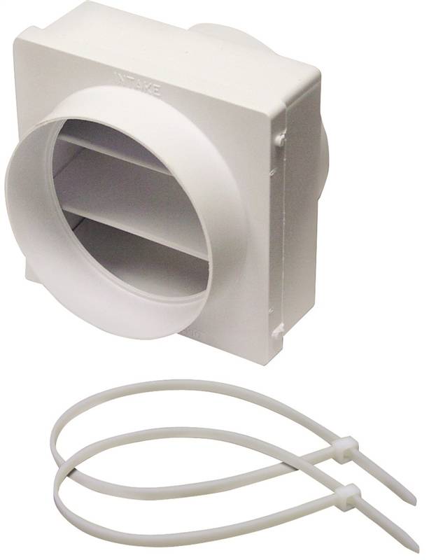 BLOCK DRAFT INLINE DAMPER 4IN