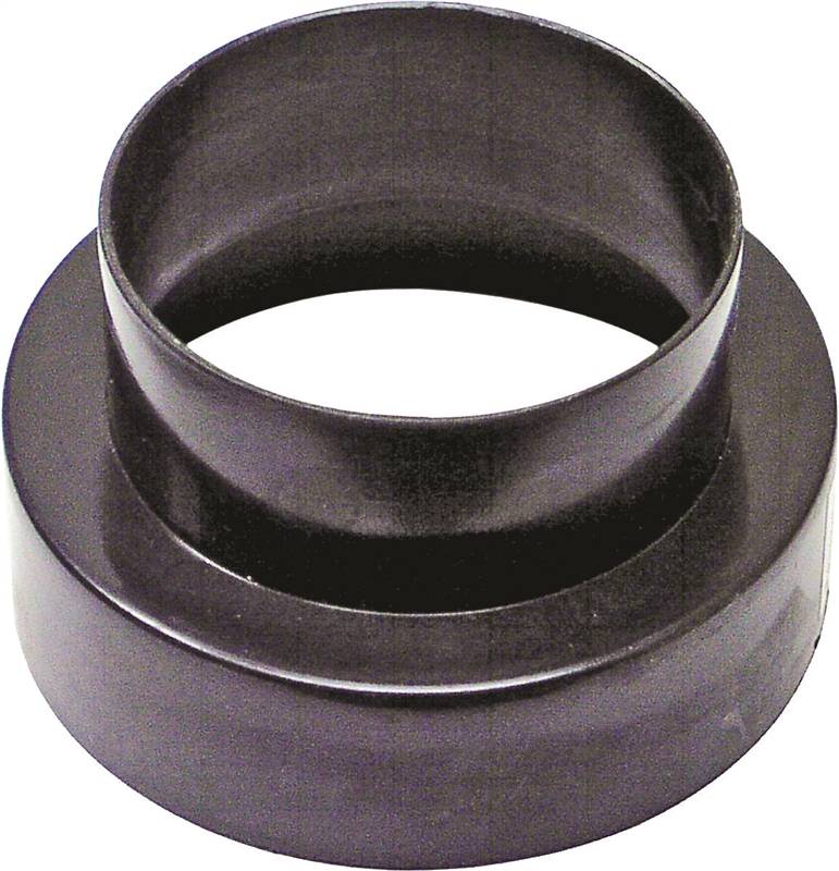 PLASTIC 3-4" VENT ADAPTOR    - CONNECT 3" EXHAUST TO 4" DUCT"