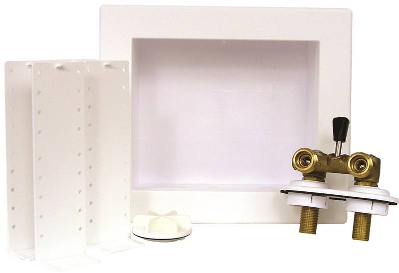 WASHING MACHINE BOX W/SINGLE LEVER BALL VALVE