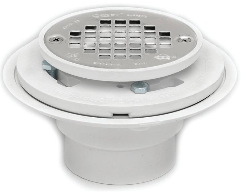 PBR-406 2X3 SHOWER DRAIN LOW PR USE W/TILE-MARBLE & PAN LINER