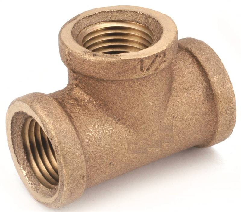 TEE BRASS 3/4FPT