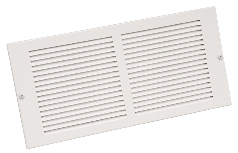 REGISTER SIDEWALL WHT 12X6IN