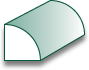 QUARTER ROUND - 1/2 INCH 8063