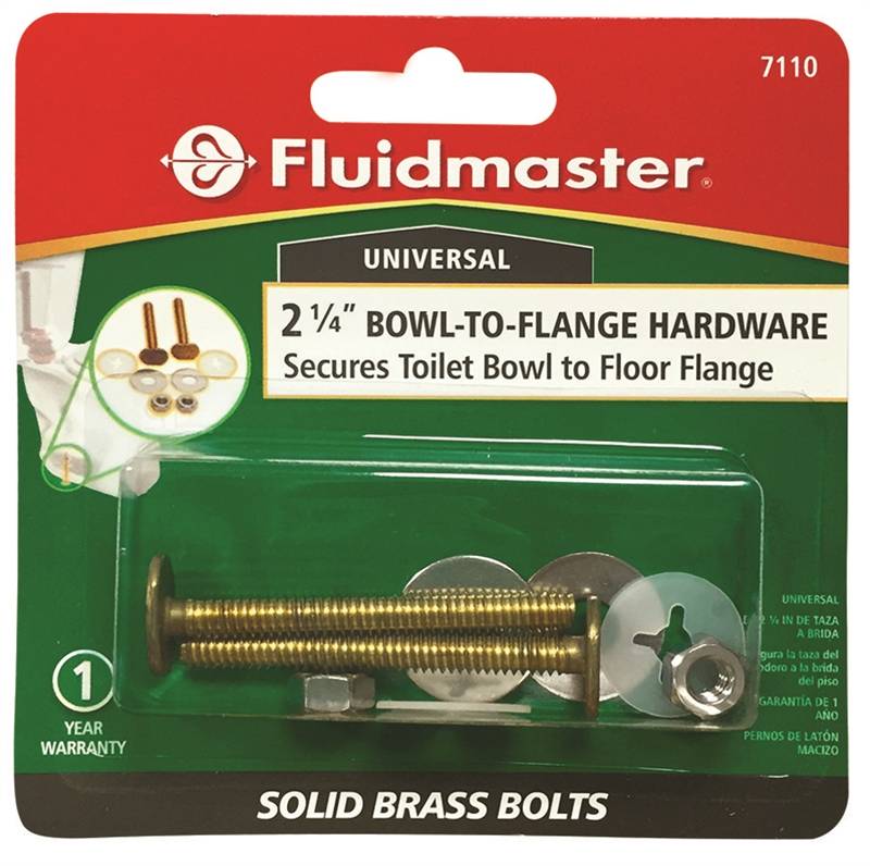 BOLTS BOWL TO FLOOR 2-1/4
