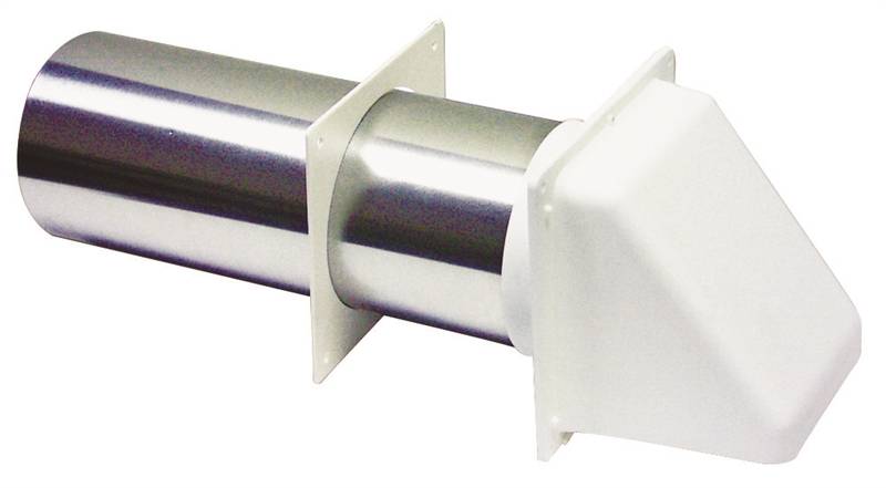 HOOD VENT DRYER PLSTC 3IN WHT