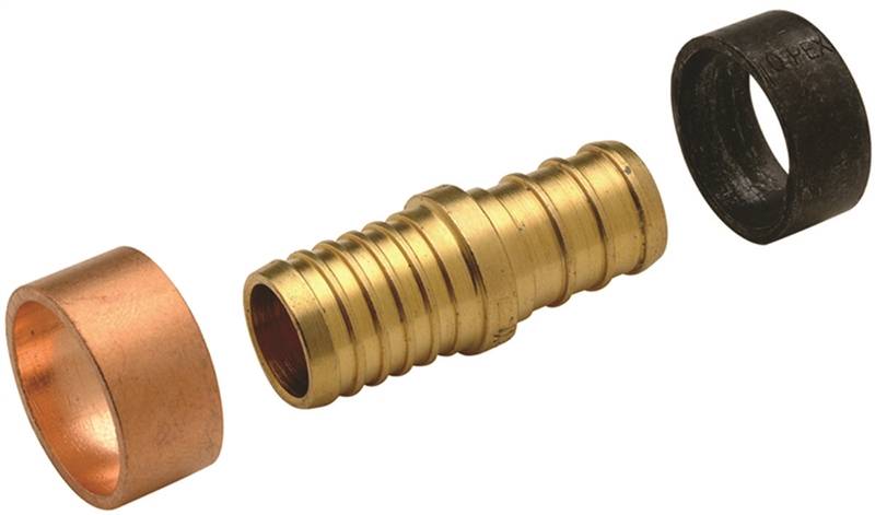 COUPLER PEX BRS-TO-POLY 1/2IN