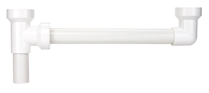 INSTA-PLUMB 1-1/2 DBL SINK END OUTLET WASTE KIT"