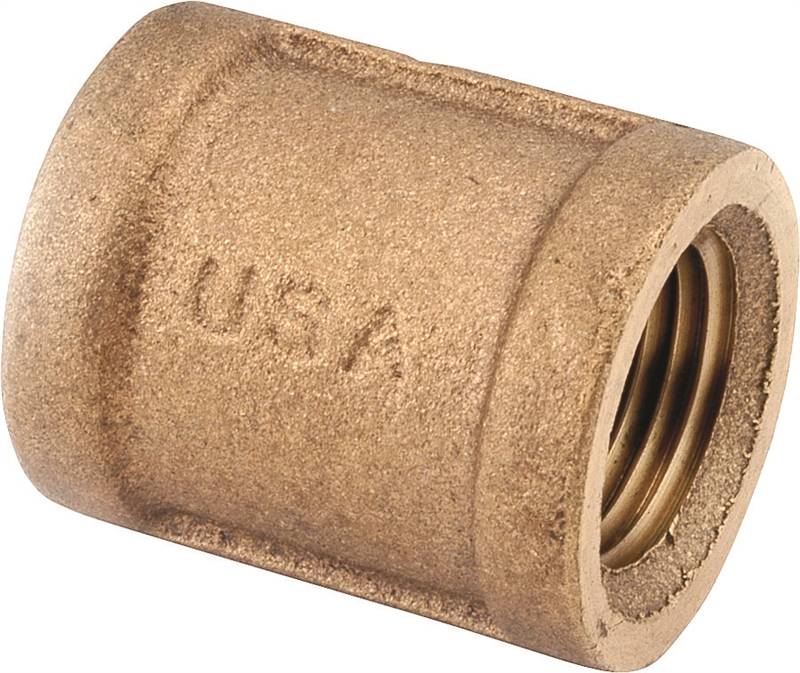 COUPLING BRASS 1/2FPT