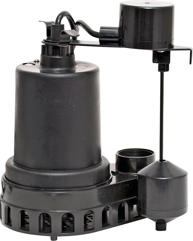 SUMP PUMP VERT PLAST 1/3HP