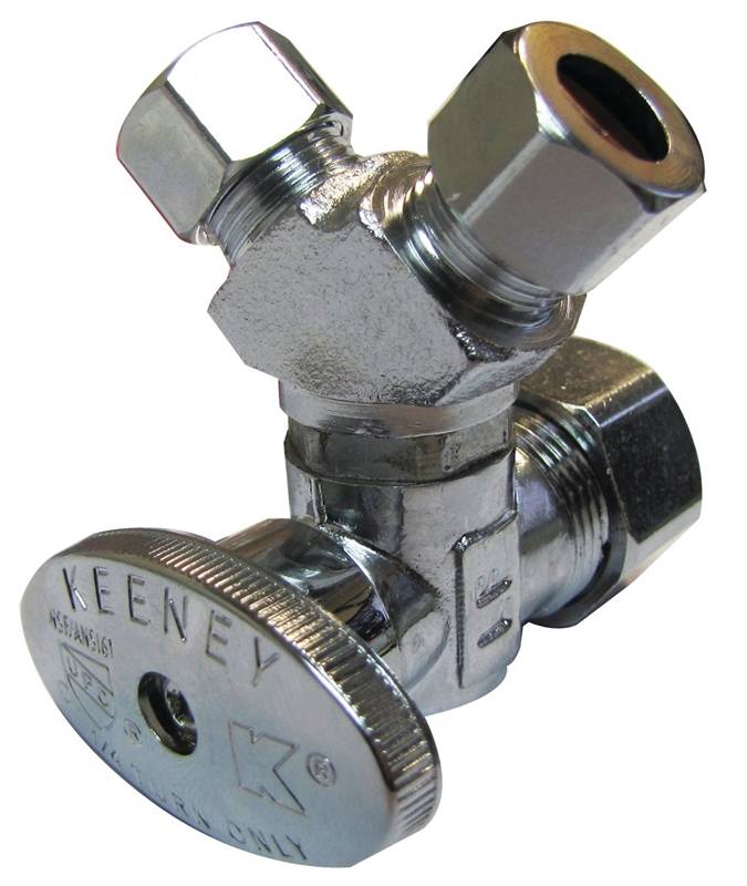 VALVE 3WAY 5/8X3/8X3/8