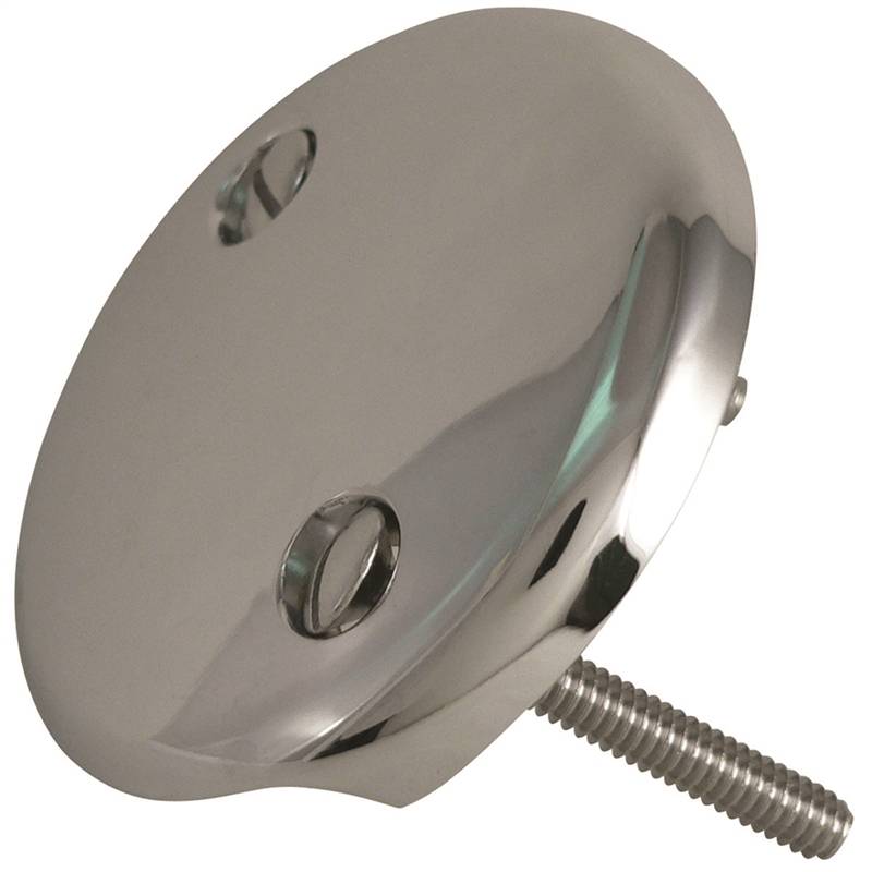 FACEPLATE BATH DRAIN CHROME