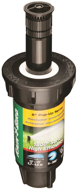 2 POP-UP HI EFF SPRINKLER ADJ RAIN BIRD"