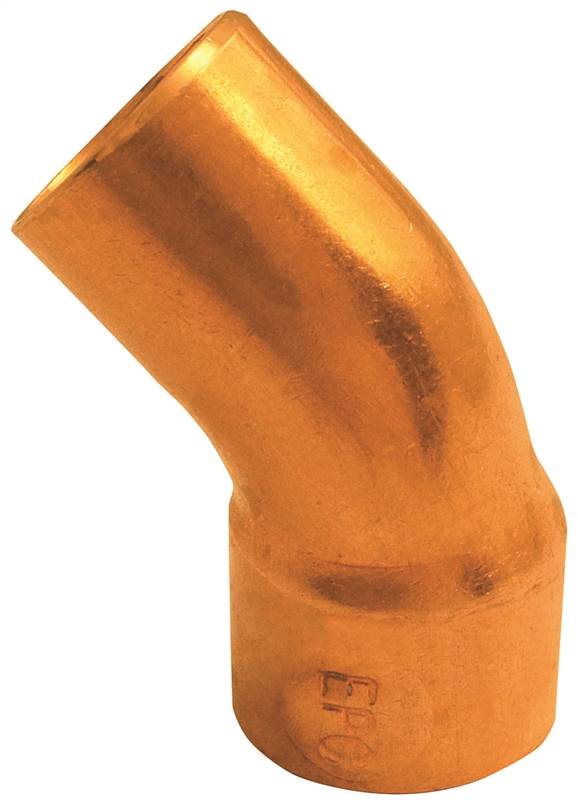 COPPER 2-3/4 45D FTGXC ST ELBOW